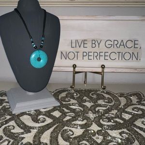 Park Lane Genuine Turquoise Marina Necklace